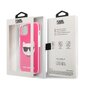 Karl Lagerfeld TPE Choupette Head Case for iPhone 13 mini Fuchsia hind ja info | Telefonide kaitsekaaned ja -ümbrised | hansapost.ee