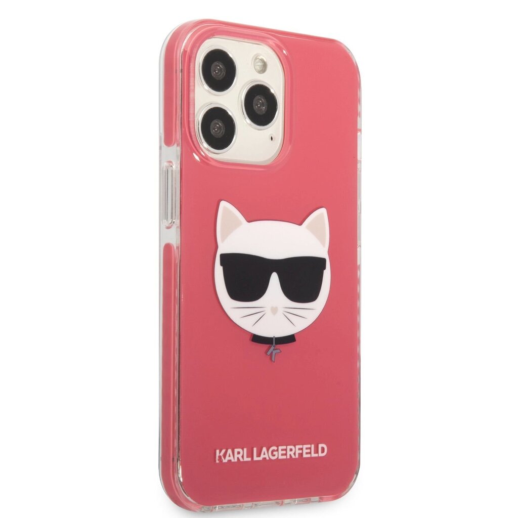 Karl Lagerfeld TPE Choupette Head Case for iPhone 13 Pro Fuchsia цена и информация | Telefonide kaitsekaaned ja -ümbrised | hansapost.ee