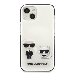 Karl Lagerfeld TPE Karl and Choupette чехол для iPhone 13 mini White цена и информация | Чехлы для телефонов | hansapost.ee