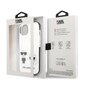 Karl Lagerfeld TPE Karl and Choupette Case for iPhone 13 White hind ja info | Telefonide kaitsekaaned ja -ümbrised | hansapost.ee