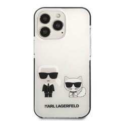 Karl Lagerfeld TPE Karl and Choupette Case for iPhone 13 Pro White hind ja info | Telefonide kaitsekaaned ja -ümbrised | hansapost.ee