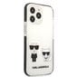 Karl Lagerfeld TPE Karl and Choupette Case for iPhone 13 Pro Max White цена и информация | Telefonide kaitsekaaned ja -ümbrised | hansapost.ee