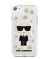 Karl Lagerfeld Ikonik Flower Case for iPhone 7/8/SE2020/SE2022 Transparent hind ja info | Telefonide kaitsekaaned ja -ümbrised | hansapost.ee