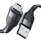 Joyroom USB cable - micro USB charging / data transmission 3A 1m black (S-1030M12) цена и информация | Mobiiltelefonide kaablid | hansapost.ee