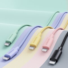 Joyroom Durable USB Type C Cable - Lightning Fast Charging / Data Transfer 20W 2m Black (S-2024M13) цена и информация | Borofone 43757-uniw | hansapost.ee