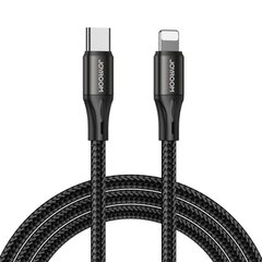 Joyroom fast charging / data cable USB Type C - Lightning PD 20W 1m black (S-1024N1-PD) цена и информация | Кабели для телефонов | hansapost.ee