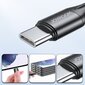 Joyroom fast charging / data cable USB Type C - USB Type C PD 60W 2m black (S-2030N1-60) hind ja info | Mobiiltelefonide kaablid | hansapost.ee