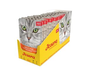 Josera куриный паштет для кошек со шпинатом 16x85 г цена и информация | Josera Товары для животных | hansapost.ee