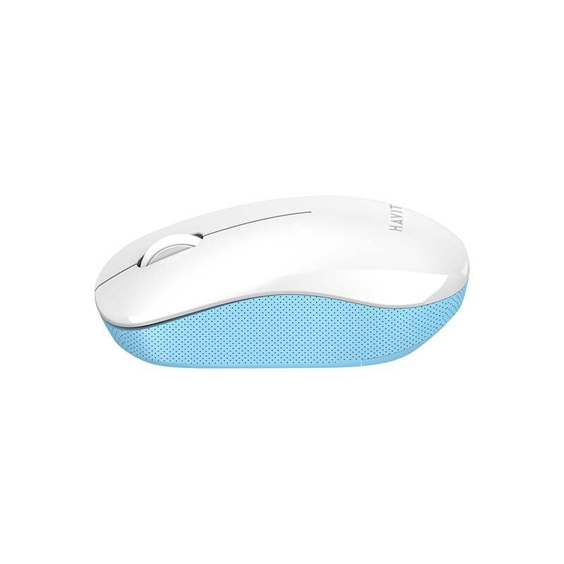 Havit MS66GT-WB universal wireless mouse (white&blue) hind ja info | Arvutihiired | hansapost.ee