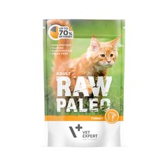Raw Paleo консервы для взрослых кошек с маслом индейки и подсолнечным, беззерновые 100 г цена и информация | VetExpert Для котов | hansapost.ee