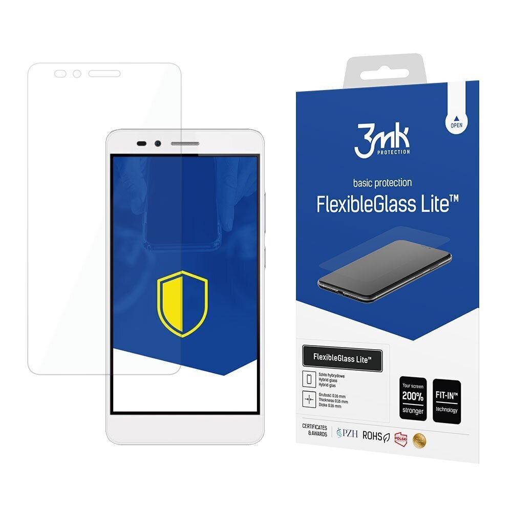Honor 5X - 3mk FlexibleGlass Lite™ screen protector hind ja info | Ekraani kaitseklaasid ja kaitsekiled | hansapost.ee