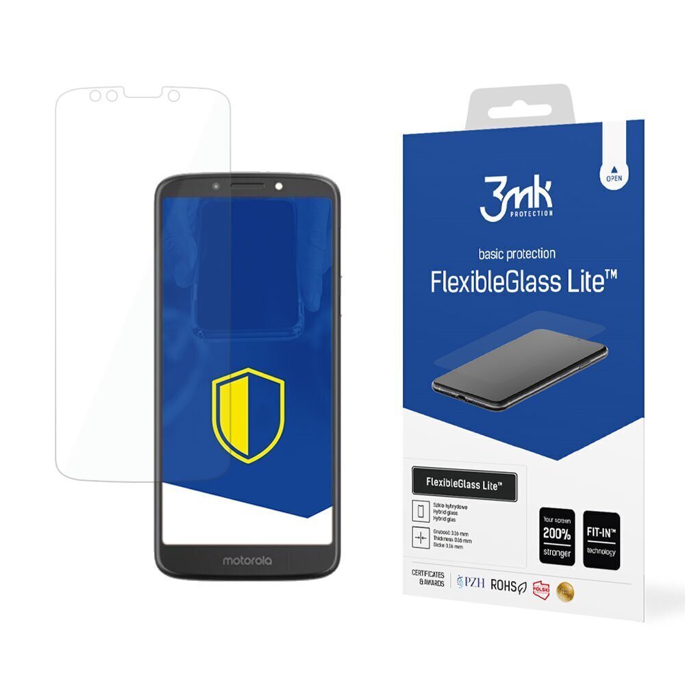 Motorola Moto E5 Plus - 3mk FlexibleGlass Lite™ screen protector цена и информация | Ekraani kaitseklaasid ja kaitsekiled | hansapost.ee