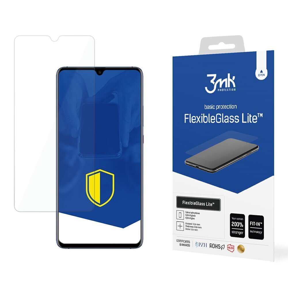 Huawei Mate 20X 5G - 3mk FlexibleGlass Lite™ screen protector цена и информация | Ekraani kaitseklaasid ja kaitsekiled | hansapost.ee