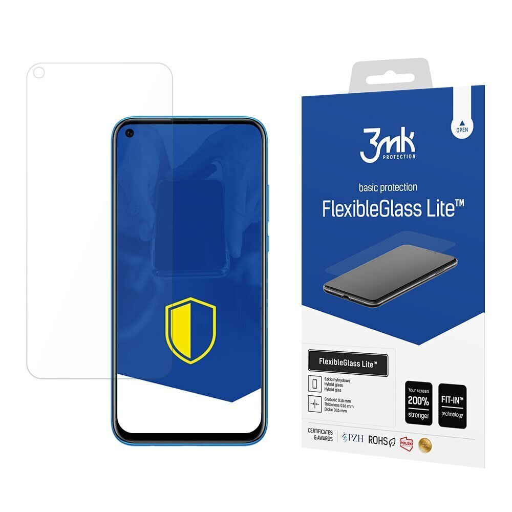 Huawei P20 Lite 2019 - 3mk FlexibleGlass Lite™ screen protector hind ja info | Ekraani kaitseklaasid ja kaitsekiled | hansapost.ee