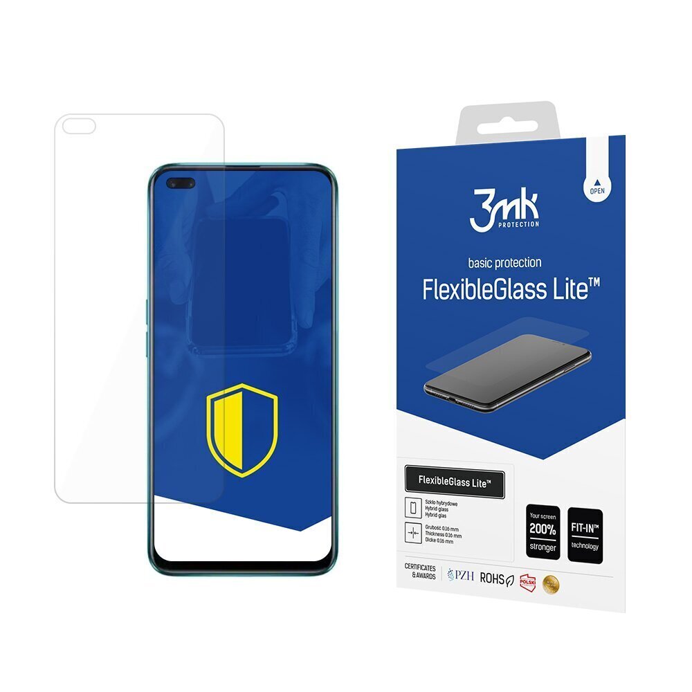 Oppo Reno 4 Z 5G - 3mk FlexibleGlass Lite™ screen protector цена и информация | Ekraani kaitseklaasid ja kaitsekiled | hansapost.ee