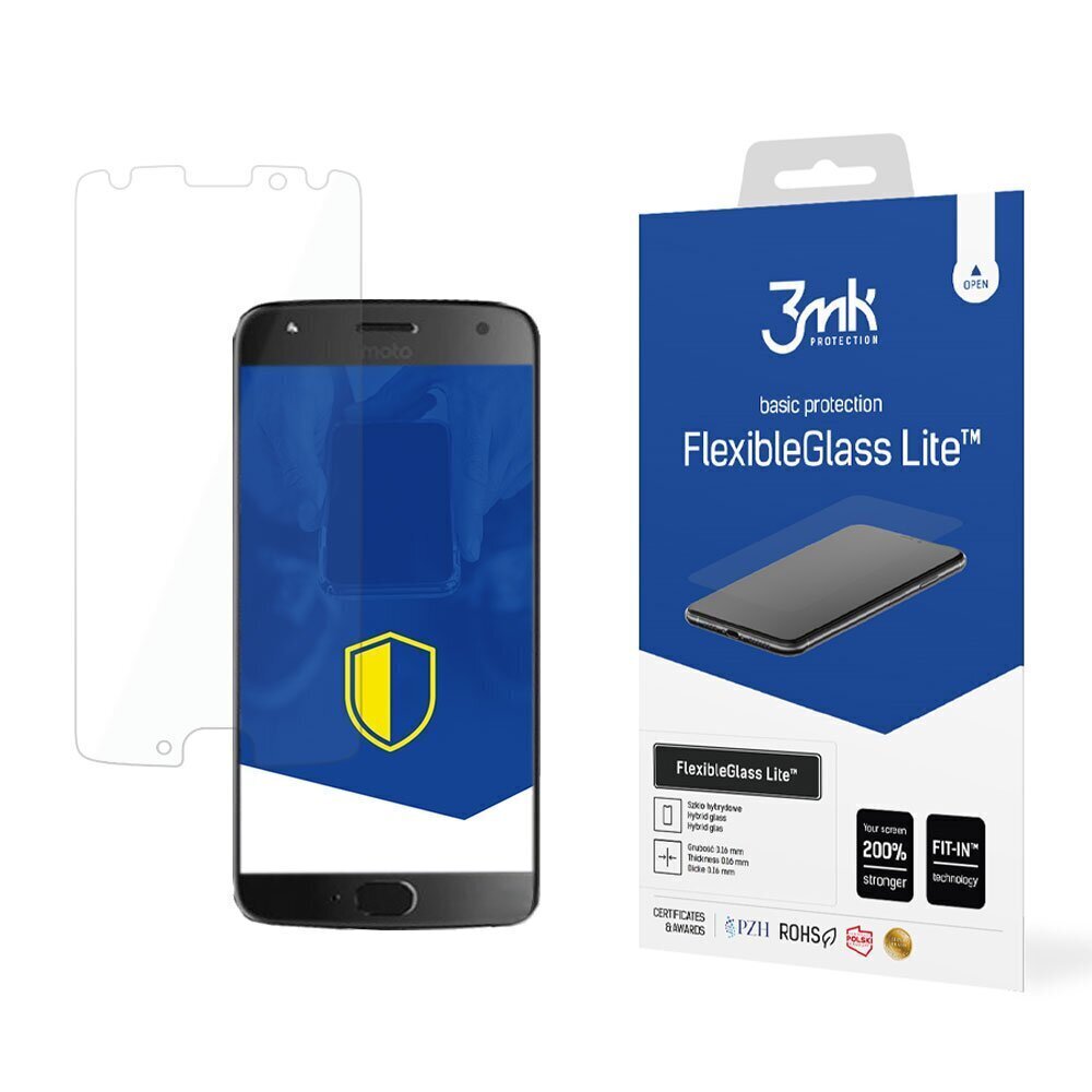 Motorola Moto X4 - 3mk FlexibleGlass Lite™ screen protector hind ja info | Ekraani kaitseklaasid ja kaitsekiled | hansapost.ee