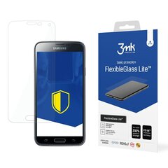 Samsung Galaxy S5 SM-G900F - 3mk FlexibleGlass Lite™ screen protector hind ja info | Ekraani kaitseklaasid ja kaitsekiled | hansapost.ee