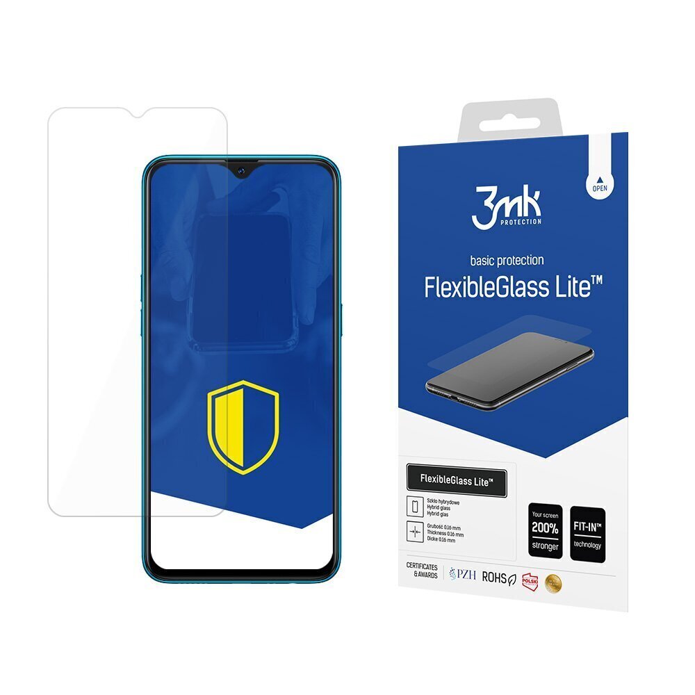 Realme C11 - 3mk FlexibleGlass Lite™ screen protector hind ja info | Ekraani kaitseklaasid ja kaitsekiled | hansapost.ee