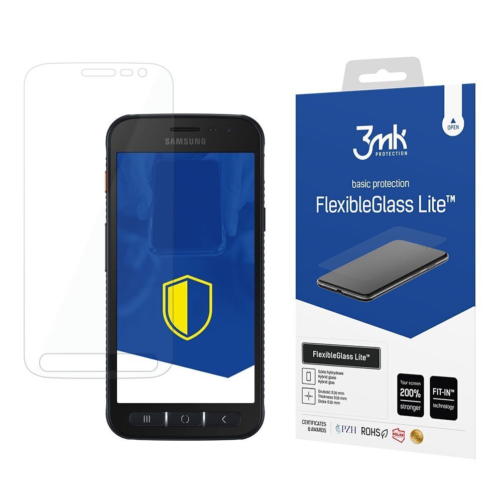 Samsung Galaxy Xcover 4s - 3mk FlexibleGlass Lite™ screen protector hind ja info | Ekraani kaitseklaasid ja kaitsekiled | hansapost.ee