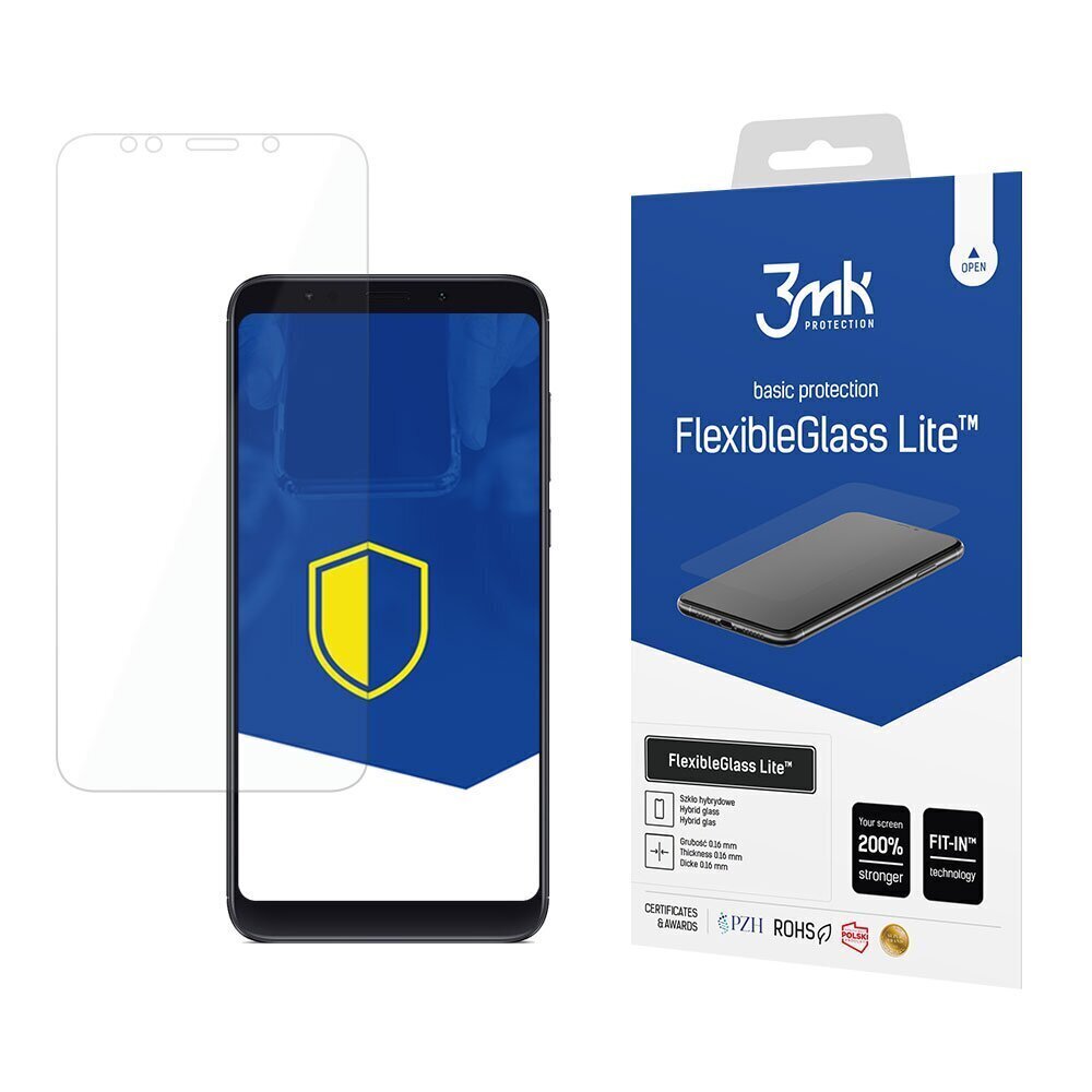 Xiaomi Redmi 5 Plus - 3mk FlexibleGlass Lite™ screen protector hind ja info | Ekraani kaitseklaasid ja kaitsekiled | hansapost.ee