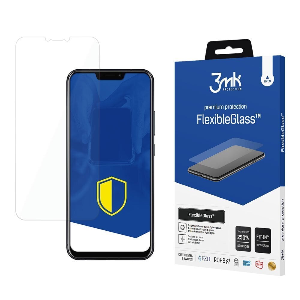 Asus Zenfone 5Z - 3mk FlexibleGlass™ screen protector hind ja info | Ekraani kaitseklaasid ja kaitsekiled | hansapost.ee