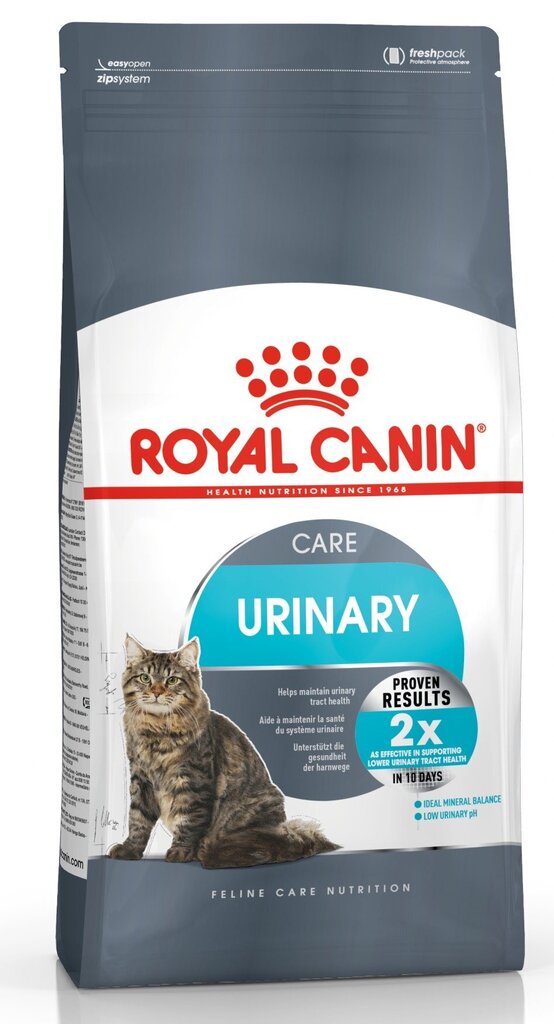 Kassitoit tundlike kuseteedega kassidele Royal Canin Urinary care, 2 kg цена и информация | Kassi kuivtoit ja kassikrõbinad | hansapost.ee