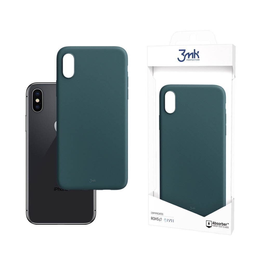 Apple iPhone X/XS - 3mk Matt Case lovage hind ja info | Telefonide kaitsekaaned ja -ümbrised | hansapost.ee