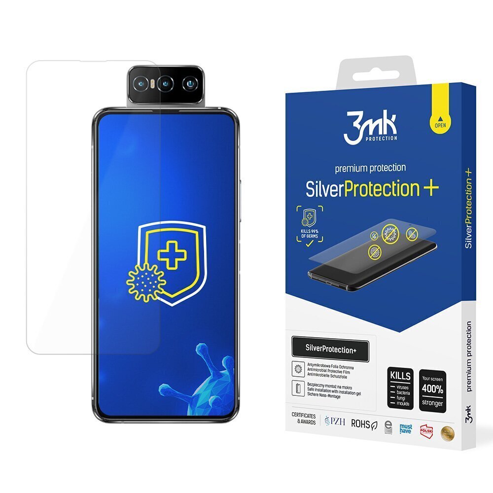 Asus Zenfone 7 - 3mk SilverProtection+ screen protector цена и информация | Ekraani kaitseklaasid ja kaitsekiled | hansapost.ee