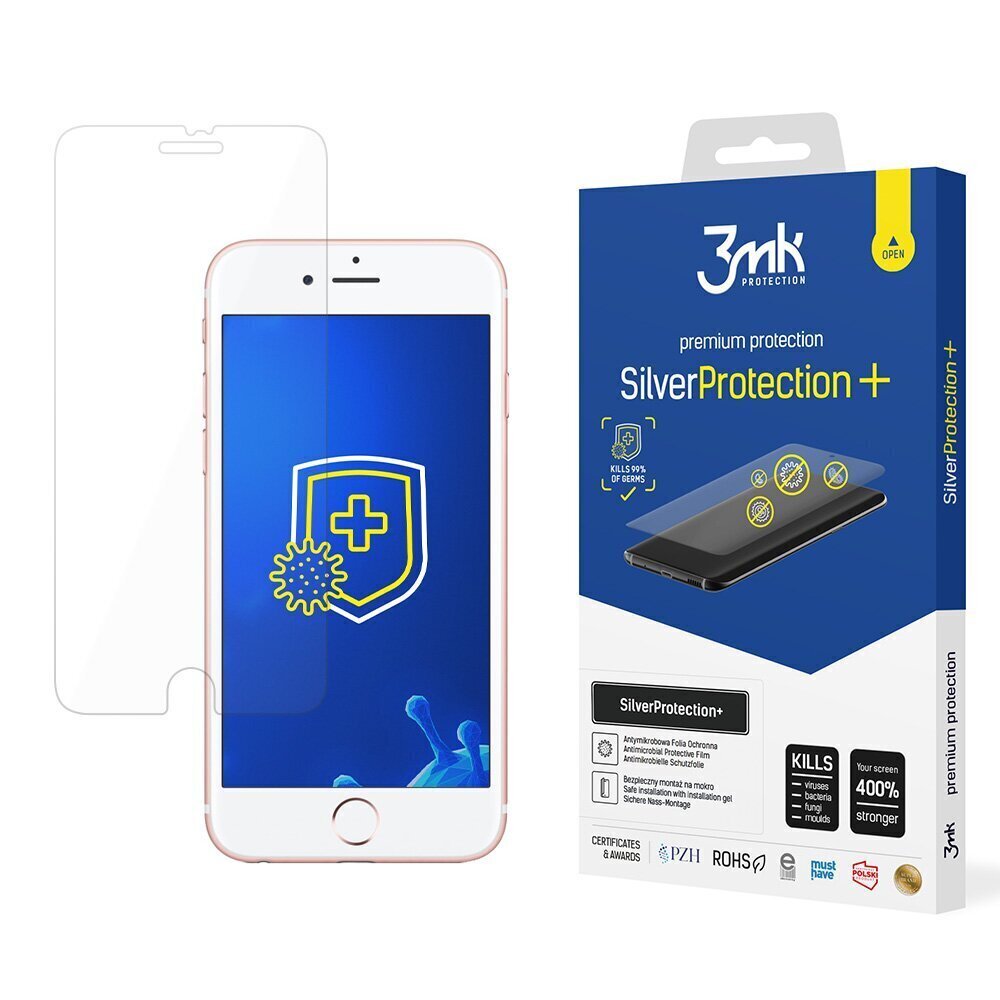 Apple iPhone 7 Plus - 3mk SilverProtection+ screen protector цена и информация | Ekraani kaitseklaasid ja kaitsekiled | hansapost.ee