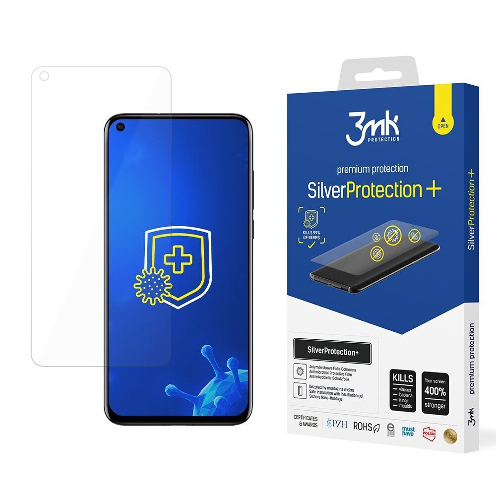 Honor View 20 - 3mk SilverProtection+ screen protector цена и информация | Ekraani kaitseklaasid ja kaitsekiled | hansapost.ee