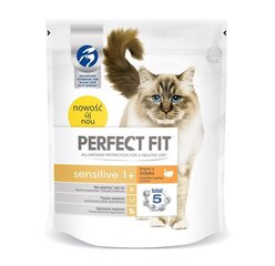 Kuivtoit kassidele Perfect Fit Sensitive kalkunilihaga, 750 g цена и информация | Сухой корм для кошек | hansapost.ee