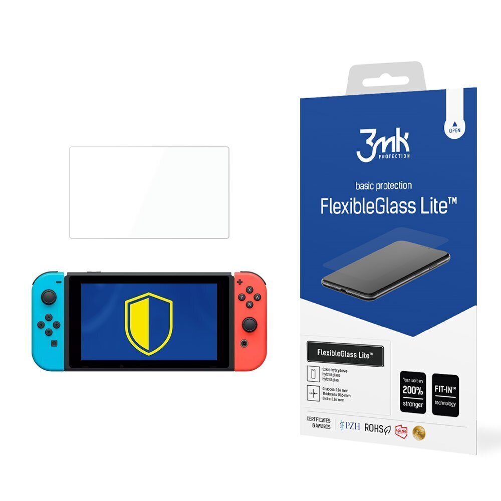 Nintendo Switch - 3mk FlexibleGlass Lite™ screen protector hind ja info | Ekraani kaitseklaasid ja kaitsekiled | hansapost.ee