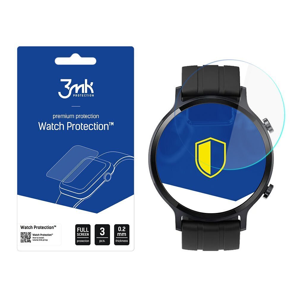 Realme Watch S - 3mk Watch Protection™ v. FlexibleGlass Lite screen protector цена и информация | Nutikellade aksessuaarid ja tarvikud | hansapost.ee