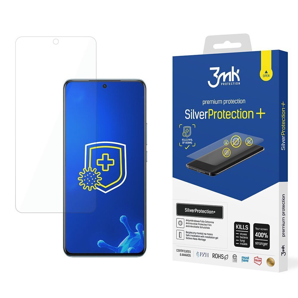 Vivo X60 5G - 3mk SilverProtection+ screen protector hind ja info | Ekraani kaitseklaasid ja kaitsekiled | hansapost.ee
