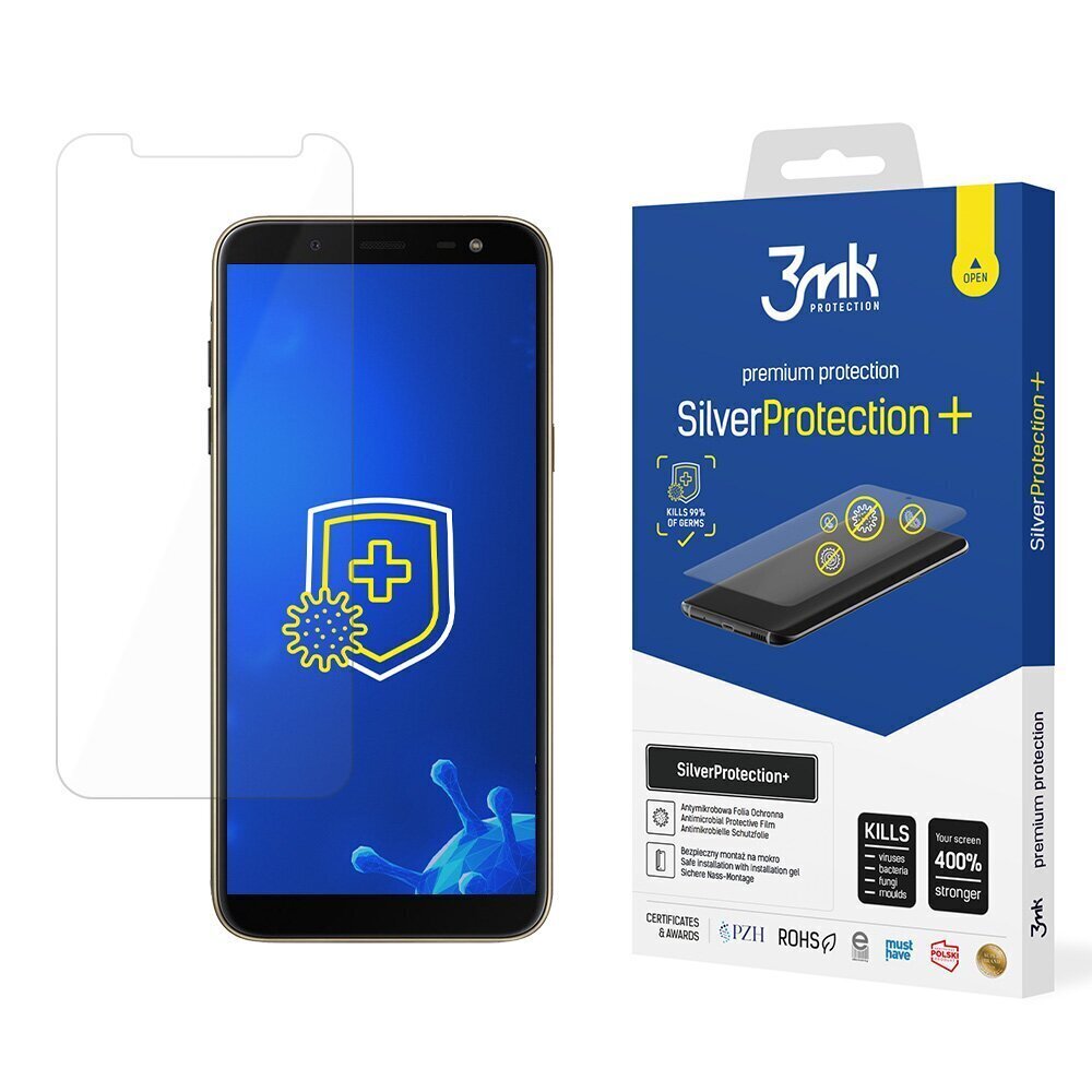 Samsung Galaxy J6 2018 - 3mk SilverProtection+ screen protector цена и информация | Ekraani kaitseklaasid ja kaitsekiled | hansapost.ee