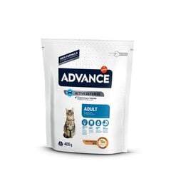 Advance Adult Cat с курицей и рисом, 0,4 кг цена и информация | Сухой корм для кошек | hansapost.ee