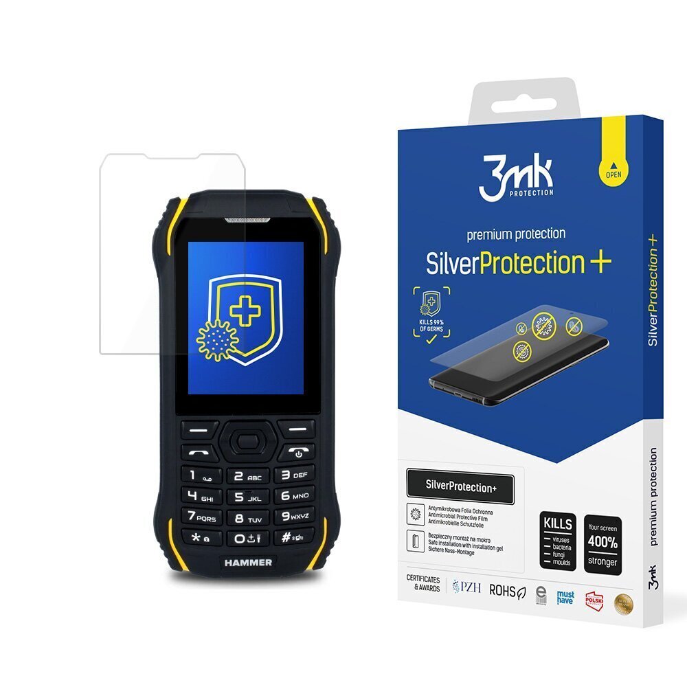 MyPhone Hammer Delta - 3mk SilverProtection+ screen protector hind ja info | Ekraani kaitseklaasid ja kaitsekiled | hansapost.ee