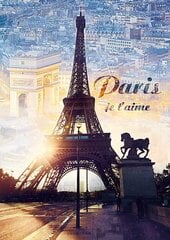 Головоломка пазл «Париж» Trefl, 1000 дет. цена и информация | Пазлы | hansapost.ee