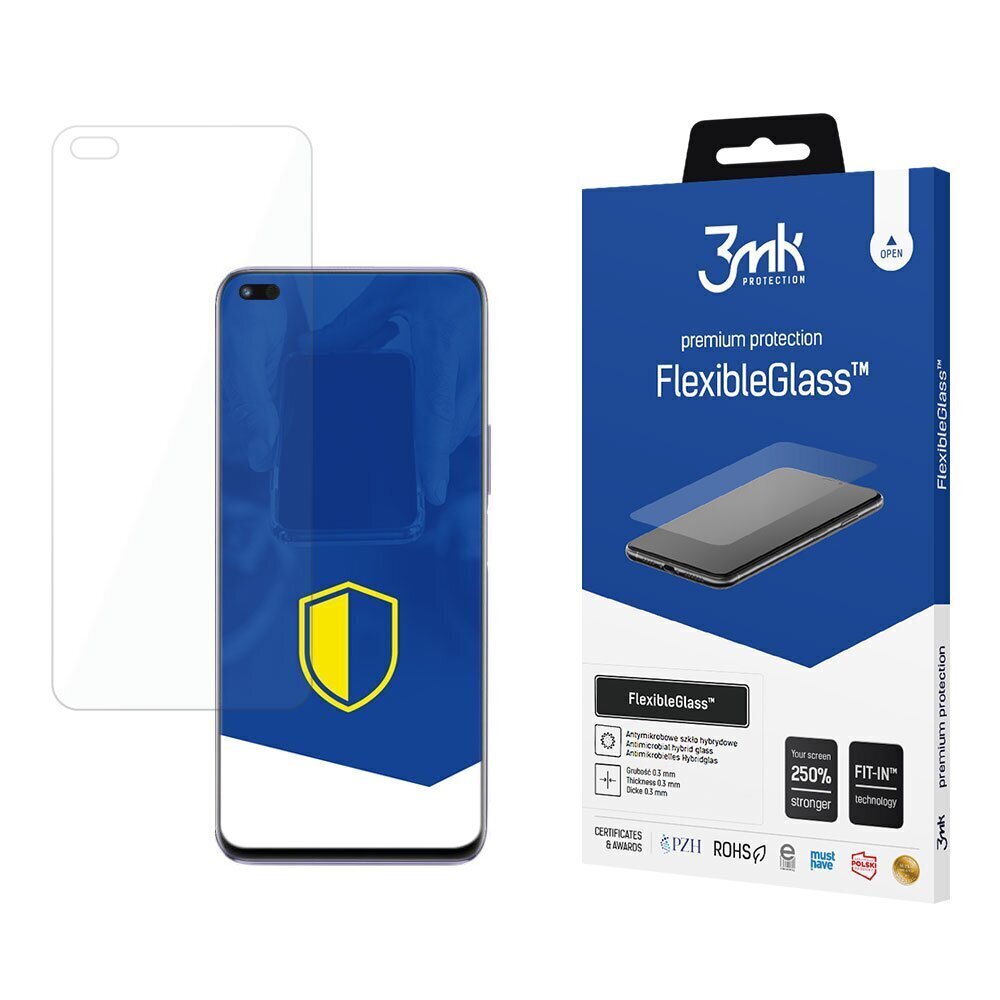 Honor 50 Lite 5G - 3mk FlexibleGlass™ screen protector цена и информация | Ekraani kaitseklaasid ja kaitsekiled | hansapost.ee
