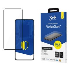 Samsung Galaxy S22 Black - 3mk FlexibleGlass Max™ screen protector hind ja info | Ekraani kaitseklaasid ja kaitsekiled | hansapost.ee