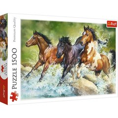 Пазл Trefl Wild Horses, 1500 д. цена и информация | Пазлы | hansapost.ee