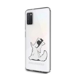 Karl Lagerfeld case for Samsung Galaxy A31 A315 KLHCA31CFNRC transparent hard case Choupette Fun hind ja info | Telefonide kaitsekaaned ja -ümbrised | hansapost.ee