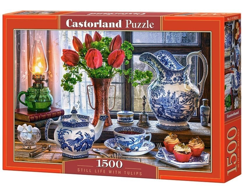 Pusle Puzzle Castorland Still Life with Tulips, 1000-osaline цена и информация | Pusled lastele ja täiskasvanutele | hansapost.ee