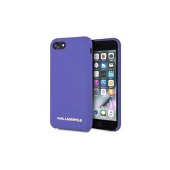 Karl Lagerfeld чехол для iPhone XR KLHCI61SLVOG hard чехол purple Silicone цена и информация | Чехлы для телефонов | hansapost.ee