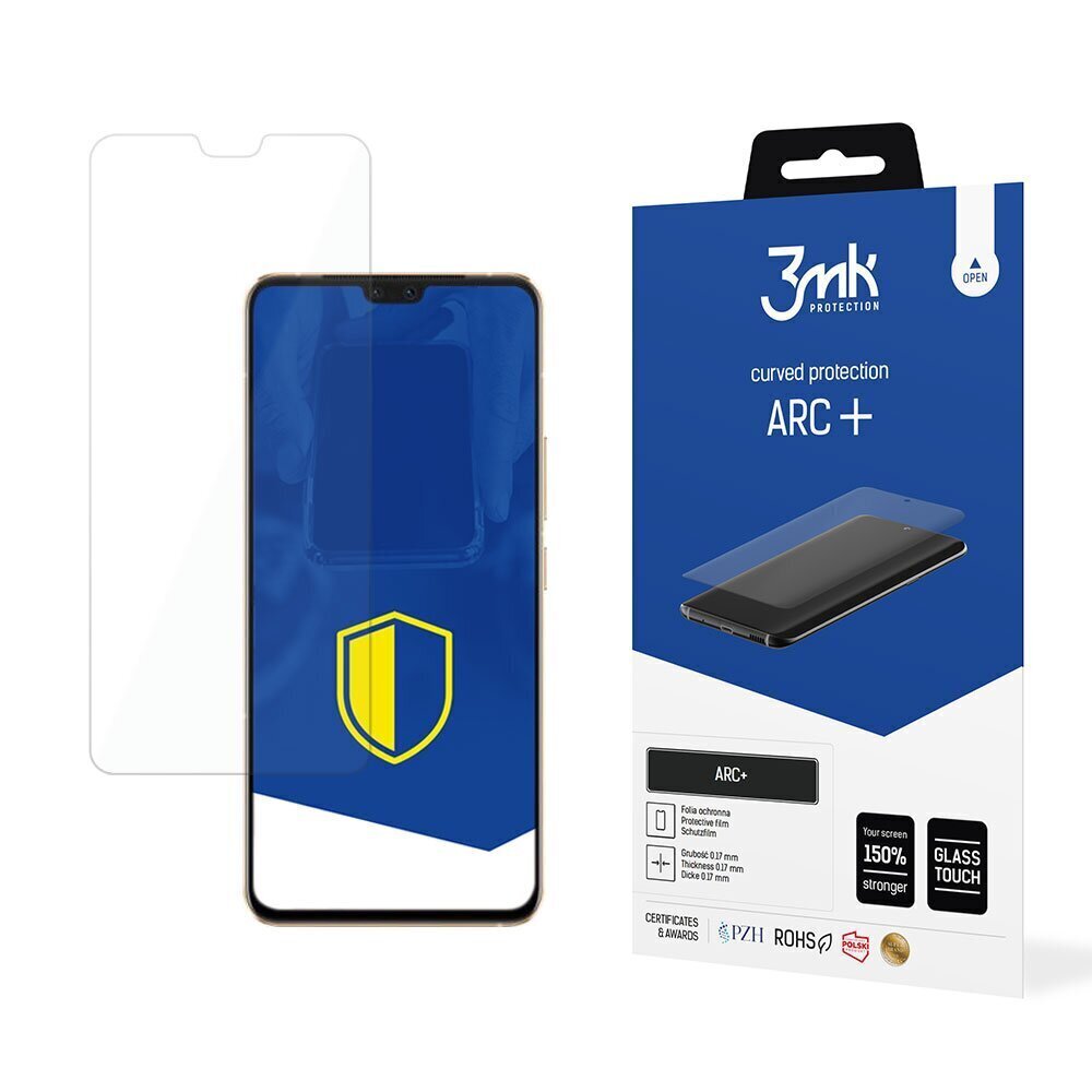 Vivo V23 5G - 3mk ARC+ screen protector hind ja info | Ekraani kaitseklaasid ja kaitsekiled | hansapost.ee