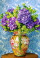 Pusle Castorland Puzzle Bouquet Of Hydrangeas, 1000-osaline цена и информация | Pusled lastele ja täiskasvanutele | hansapost.ee