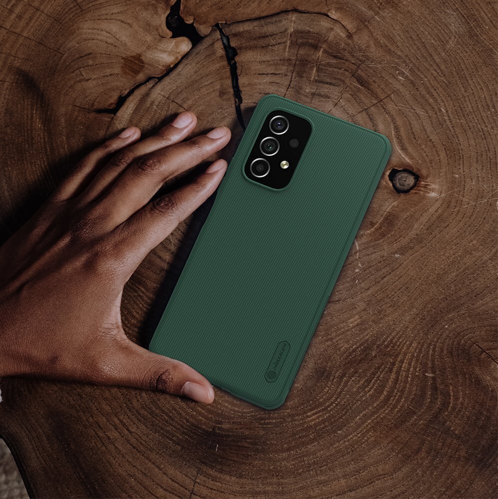 Nillkin Super Frosted PRO Back Cover for Samsung Galaxy A53 5G Deep Green цена и информация | Telefonide kaitsekaaned ja -ümbrised | hansapost.ee