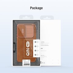 Nillkin Qin Book PRO Case for Samsung Galaxy S22 Brown hind ja info | Telefonide kaitsekaaned ja -ümbrised | hansapost.ee