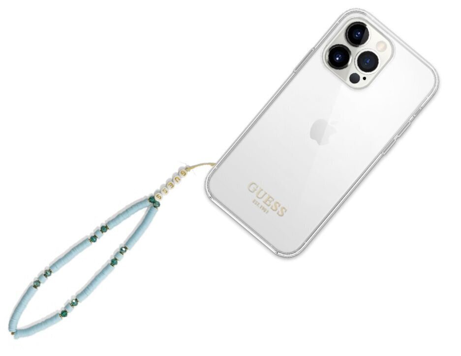 Guess Phone Strap Heishi Beads Blue hind ja info | Telefonihoidjad | hansapost.ee