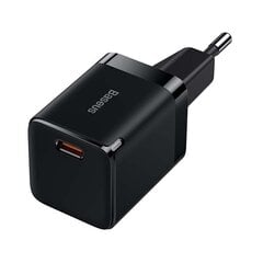 Baseus GAN3 Fast Charger 1C 30W (black) цена и информация | Зарядные устройства для телефонов | hansapost.ee